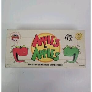 APPLES to APPLES Card Game 2001 Edition-Complete-Used